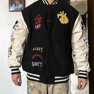 Like New Disney100 X H&M Varsity Jacket Size Small